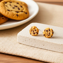 Mini Cookie Ohrstecker Miniaturfood - Fimo - Keks - Polymer Clay