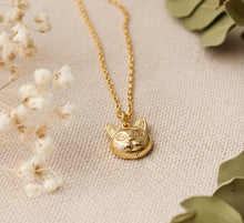 Katzen Kette - Matt Goldfarben