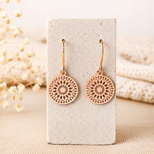 Filigrane Ohrringe - Rose Goldfarben l Bohemian l Boho l Lace Mandala
