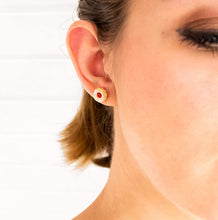 MINI Marmeladenkeks Ohrstecker Miniature food - Cookie - Linzer Plätzchen - Weihnachten