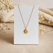 Mandala Kette - Edelstahl Lebensblume