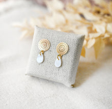 Filigrane Ohrringe - Gold Stecker
