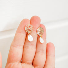 Filigrane Ohrringe - Gold Stecker