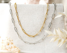 Statement Gliederkette - Gold / Silber Edelstahl