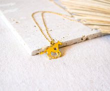 Pferde Kette - Edelstahl / 925er Sterlingsilber - Geschenk - Horse - Tier