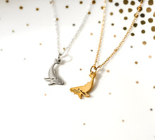 Kleine Wal Kette - Geometrisch - Fisch Edelstahl