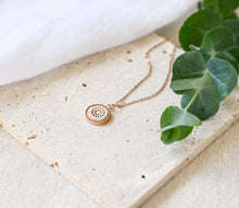Kette Mandala Bohemian Rose Gold - Edelstahl