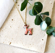 Rehkitz Bambi Kette - Goldfarben / Silberfarben