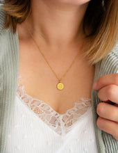 Mandala Kette - Edelstahl Lebensblume