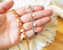 Armband Edelstahl mit Anhängern - Boho