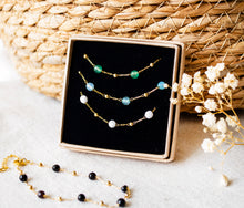 Filigranes Perlen Armband Gold - Perlenarmband