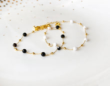 Filigranes Perlen Armband Gold - Perlenarmband