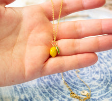 Lemon Kette - Zitronen Goldfarben