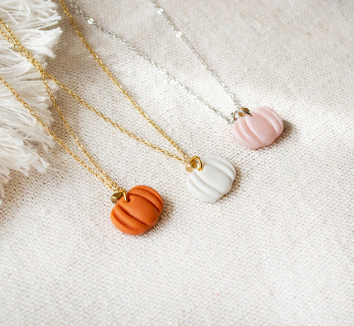 Kürbis Kette Gold / Silber - Pumpkin
