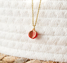 Granatapfel Kette - Goldfarben