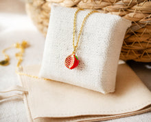 Granatapfel Kette - Goldfarben