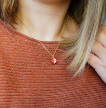 Granatapfel Kette - Goldfarben