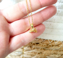 Croissant Kette - Goldfarben / Silberfarben - Gebäck - Food - Hörnchen