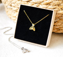 Croissant Kette - Goldfarben / Silberfarben - Gebäck - Food - Hörnchen