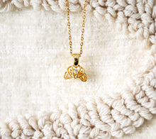 Croissant Kette - Goldfarben / Silberfarben - Gebäck - Food - Hörnchen