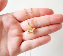 Dackel Hunde Kette - Edelstahl / 925er Sterlingsilber - Gold oder Silberfarben