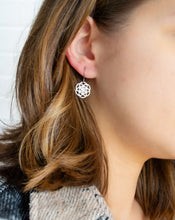 Filigrane Ohrringe - Goldfarben Bohemian Mandala - Boho