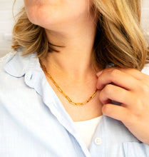 Statement Gliederkette - Gold / Silber Edelstahl