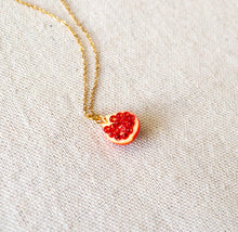 Granatapfel Kette - Goldfarben