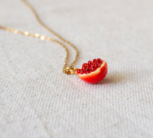 Granatapfel Kette - Goldfarben