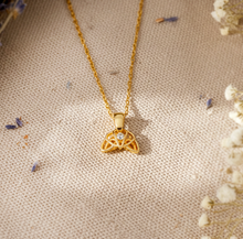 Croissant Kette - Goldfarben / Silberfarben - Gebäck - Food - Hörnchen