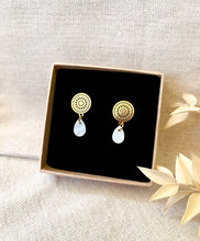 Filigrane Ohrringe - Gold Stecker