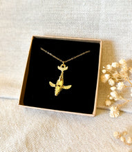 Ocean - Wal Kette - Goldfarben / Silberfarben - Statement - 925er - Tier - Botschaft - Meer