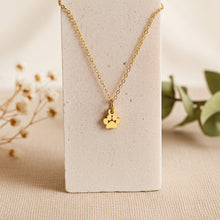 Mini Pfoten Kette - Edelstahl - Geschenk - Dog - Hund - Tier