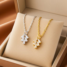 Kristall Tropfen - Kristallkette - Gold / Silber Kette  - Edelstahl  - Brautschmuck - Festlich - Elegant - Edel - Wedding