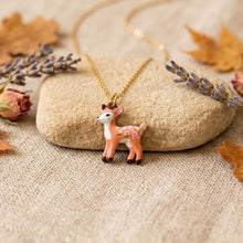 Rehkitz Bambi Kette - Goldfarben / Silberfarben