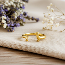 Hunde Dackel Ring - 925 Verstellbar Dachshund Geschenk - Dog