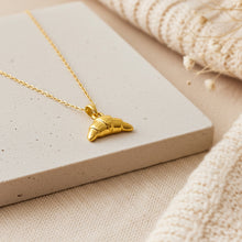 Croissant Kette - Goldfarben - Gebäck - Food - Hörnchen