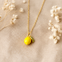 Lemon Kette - Zitronen Goldfarben