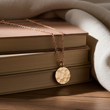 Kreiskette - Gehämmert - Silber / Gold / Edelstahl