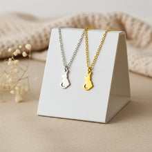 Katzenkette - Gold / Silberfarben - Katze