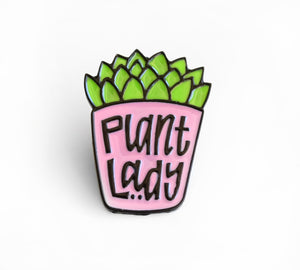 "Plantlady" Pin