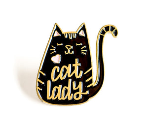 "Cat Lady" Pin