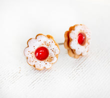Marmeladenkeks Ohrstecker Miniature food - Kreis