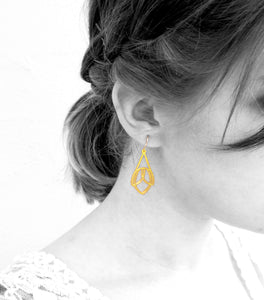 Ohrringe - Geometrisch - Silberfarben