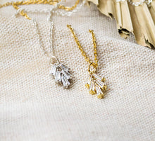 Kristall Tropfen - Kristallkette - Gold / Silber Kette  - Edelstahl  - Brautschmuck - Festlich - Elegant - Edel - Wedding