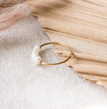 Süßwasser Perlen Ring - Gold / Silber Edelstahl  - Boho